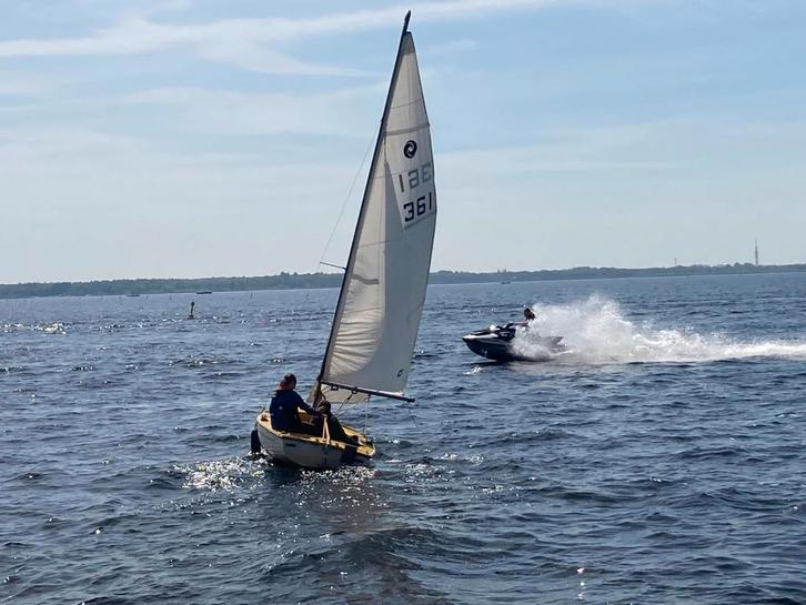 Open zeilboot (Gruben Gipsy) te koop inclusief trailer, Watersport en Boten, Zeilen en Zeiltoebehoren, Gebruikt, Overige typen