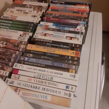 Partij  dvd's  beschikbaar voor biedingen