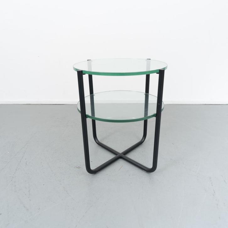 4 Gispen bijzettafel Dutch Orignals Today 423 Nieuw, Huis en Inrichting, Tafels | Bijzettafels, Nieuw, Rond, 60 cm of meer, Minder dan 55 cm