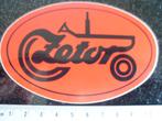 sticker zetor logo traktoren vintage trekkers, Verzenden, Zo goed als nieuw, Merk