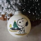 vintage kerstbal Snoopy en Woodstock, Diversen, Kerst, Ophalen of Verzenden, Gebruikt