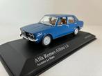 Alfa Romeo Alfetta 1.8 - Azzurro Le Mans - Minichamps 1:43, Hobby en Vrije tijd, Modelauto's | 1:43, Ophalen of Verzenden, Zo goed als nieuw