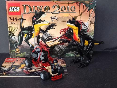 Lego Dino 2010 Set: 7295 Dino Buggy Chaser Zandbuggy minifig, Kinderen en Baby's, Speelgoed | Duplo en Lego, Zo goed als nieuw