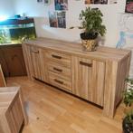 Complete houten meubelset, Huis en Inrichting, Kasten | Dressoirs, Ophalen, 150 tot 200 cm, Eikenhout, Zo goed als nieuw