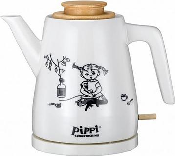 Pippi Langkous Retro Waterkoker - Unieke Blikvanger! beschikbaar voor biedingen