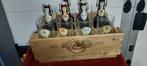 Grolsch kist 100 jaar door de beugel incl glas en fles, Verzamelen, Biermerken, Ophalen, Overige typen, Grolsch