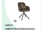 LABEL51 Novi Eetkamerstoel - groen, Huis en Inrichting, Stoelen, Ophalen, Zo goed als nieuw, Overige kleuren, Eén