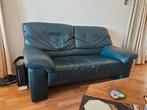 Tweezits twee zits lederen bank, Ophalen, 150 tot 200 cm, Tweepersoons, 75 tot 100 cm