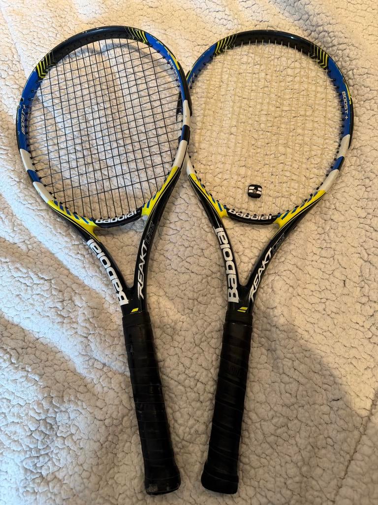 Babolat Reakt Lite Tennisrackets - Set van 2, Gebruikt, Ophalen of Verzenden, Racket, L3
