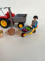 Playmobil Tractor met laadbak - 6131, Ophalen of Verzenden, Gebruikt, Los playmobil