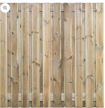 Grenen tuinscherm 180x180 beschikbaar voor biedingen