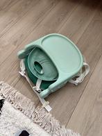 Chicco Pocket Snack Stoelverhoger - Groen, Ophalen of Verzenden, Zo goed als nieuw, Inklapstoel, Afneembaar eetblad