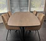 Eetkamertafel ovaal Z.G.A.N., 200 cm of meer, Zo goed als nieuw, Vijf personen of meer, Modern