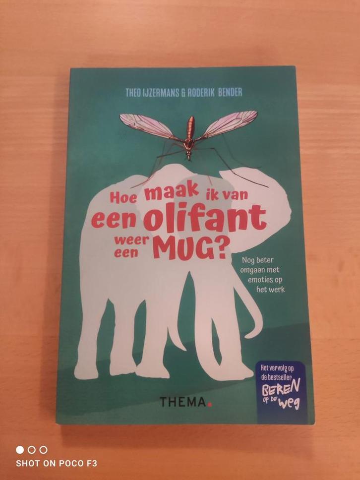 Hoe maak ik van een olifant weer een mug?, Boeken, Advies, Hulp en Training, Zo goed als nieuw, Ophalen of Verzenden