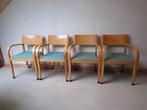 Vier Arco Dutch Design beuken eetkamerstoelen, Huis en Inrichting, Stoelen, Ophalen, Gebruikt