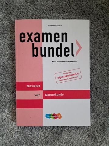 Examenbundel Natuurkunde VWO 2023/2024 beschikbaar voor biedingen