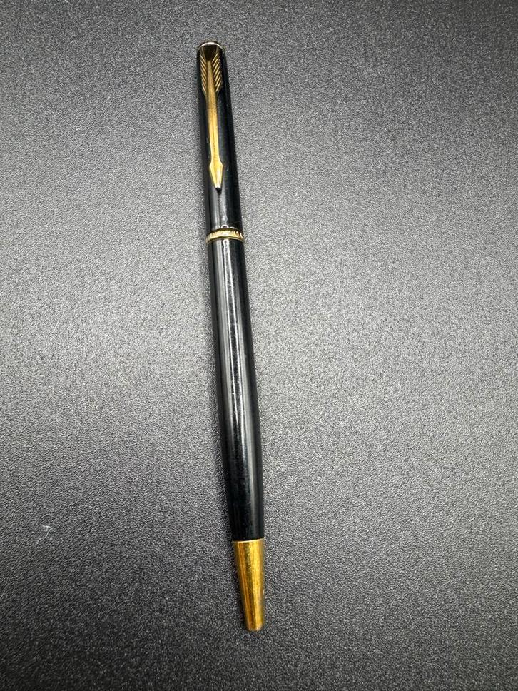 Vintage Parker  - Zwart met Gouden Accent, Antiek en Kunst, Antiek | Bestek, Ophalen of Verzenden