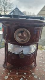 Emaille 1-pits petroleumstel - Goed werkend!, Ophalen of Verzenden