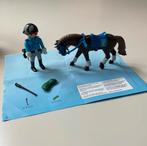 Playmobil 6922 City Action Bereden politie met trailer, Ophalen of Verzenden, Gebruikt, Complete set