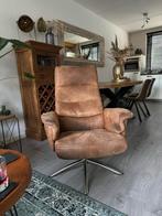 Relax/Draai fauteuil, Huis en Inrichting, Fauteuils, 75 tot 100 cm, Minder dan 75 cm, Gebruikt, Metaal