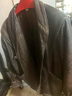 Bruin Leren Oversized Jas, Bruin, Maat 42/44 (L), Ophalen of Verzenden, Jasje