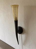 Twee prachtige wandlampen brons kleurig als nieuw, Huis en Inrichting, Lampen | Wandlampen, Ophalen of Verzenden, Zo goed als nieuw