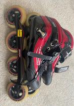 Maat 44 Tempish GT-500 met powerslide onderstel 100mm, Gebruikt, Ophalen of Verzenden, Inline skates 4 wielen, Powerslide