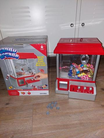Arcade snoep grijpmachine  beschikbaar voor biedingen