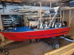 Ecofiber speedboot 8pk selva 4 takt, Watersport en Boten, Speedboten, Ophalen, Zo goed als nieuw, Minder dan 70 pk, 3 tot 6 meter