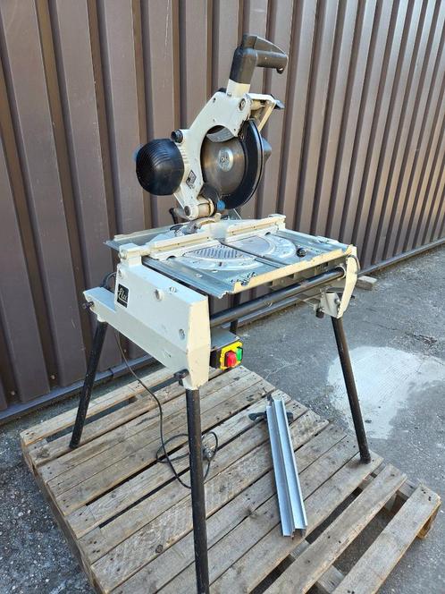 zaagtafel elu : type TGS 273  afkortzaag en langzagen, Doe-het-zelf en Verbouw, Gereedschap | Zaagmachines, Gebruikt, Cirkelzaag