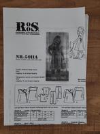 Meisjes Naaipatroon Roos 5011A  overslag jurkje, Hobby en Vrije tijd, Kledingpatronen, Overige merken, Overige typen, Kind, .