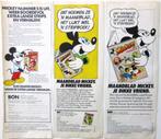 14 vintage advertenties reclames van Mickey blad 1976-80, Ophalen of Verzenden, Gebruikt, Overige typen