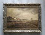 Toon Vostermans (1902-1987) Brabants Landschap met dorpje, Ophalen of Verzenden