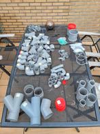Grote restpartij PVC buizen en fittingen, Ophalen, Gebruikt, Pvc, Overige typen