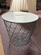 Bijzettafel IKEA (kvistbro), Huis en Inrichting, Tafels | Bijzettafels, Minder dan 55 cm, Rond, Zo goed als nieuw, Ophalen