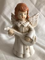 Keramisch engeltje met luit, Ophalen of Verzenden, Zo goed als nieuw, Religie