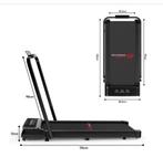 Opvouwbare loopband met mat, Ophalen, Zo goed als nieuw