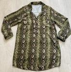 Slangenprint lange blouse / jurk - Maat XL, Ophalen of Verzenden, Zo goed als nieuw, Maat 46/48 (XL) of groter, Groen