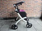 Rollator Rollz Flexx White/Bright Purple, Diversen, Rollators, Ophalen, Opvouwbaar