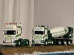 Tekno Set Patrick vd Hoeven, Hobby en Vrije tijd, Modelauto's | 1:50, Ophalen of Verzenden, Zo goed als nieuw, Bus of Vrachtwagen