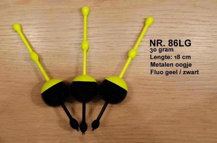 DOODAAS / SNOEKDOBBER HANDBUILT NR. 86LG/ 30 gram, Watersport en Boten, Hengelsport | Roofvissen, Nieuw, Dobber of Lood, Ophalen of Verzenden