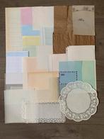Junk Journal set ‘basics’ 75 stuks, Hobby en Vrije tijd, Ophalen of Verzenden, Gebruikt, Papier of Karton, Overige merken