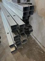 Metalstud 150x Knauf C-profiel 75/50 verzinkt staal 300cm, Doe-het-zelf en Verbouw, Nieuw, Ophalen of Verzenden, IJzer