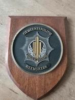 Gemeentepolitie Velsen & Heemskerk schildjes, Ophalen of Verzenden, Landmacht, Nederland