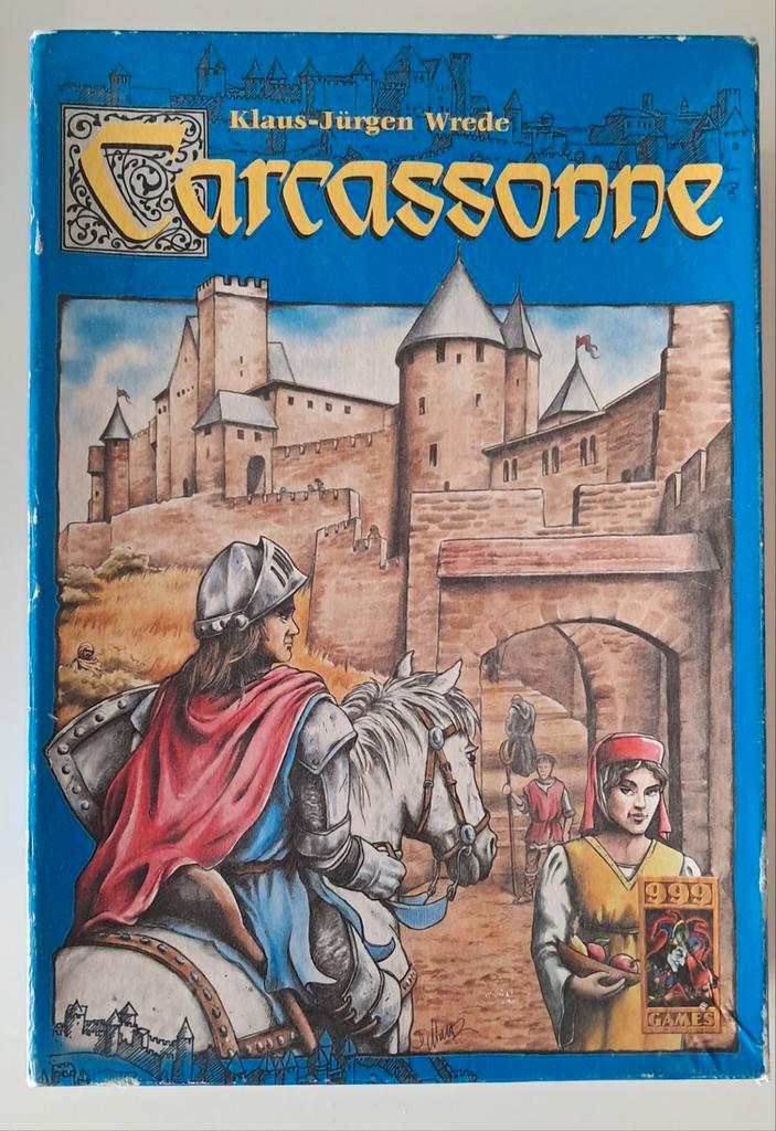 Carcassonne Bordspel - Klassieker!, Hobby en Vrije tijd, Gezelschapsspellen | Bordspellen, Zo goed als nieuw, Een of twee spelers