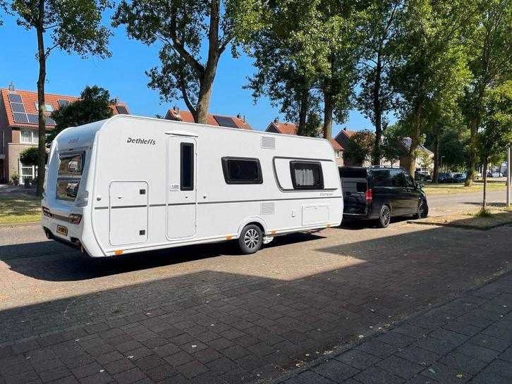 Dethleffs caravan (CAMPER 530), Caravans en Kamperen, Caravan accessoires, Zo goed als nieuw, Ophalen