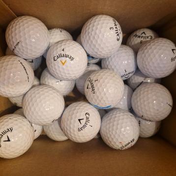 Doosje met een mix van 25 verschillende Callaway golfballen