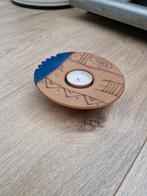 Vintage memphis kaarshouder design, Overige materialen, Blauw, Ophalen of Verzenden, Zo goed als nieuw