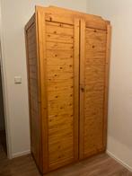 Grenen Kast met lijst - Ruime Opbergkast, Ophalen, Gebruikt, 50 tot 100 cm, 150 tot 200 cm