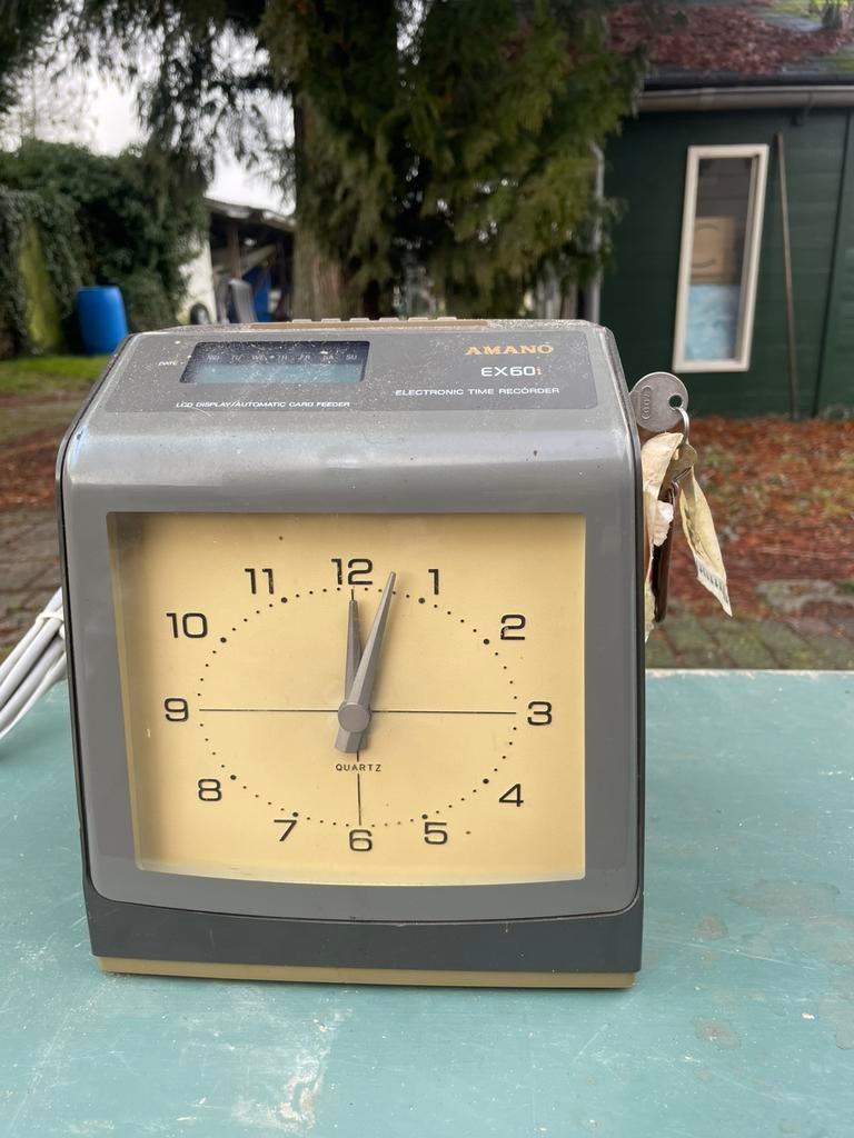 Stempelklok, Antiek en Kunst, Ophalen of Verzenden